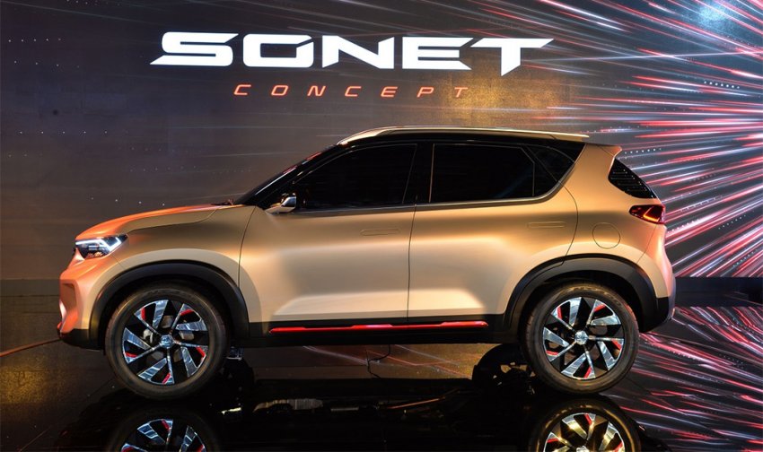 KIA представила совершенно новый компактный кроссовер Sonet