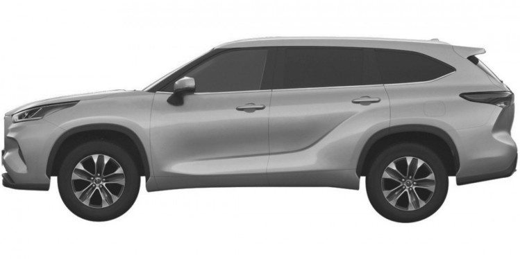 Toyota получила российский патент на новый Highlander Toyota получила российский патент на новый Highlander