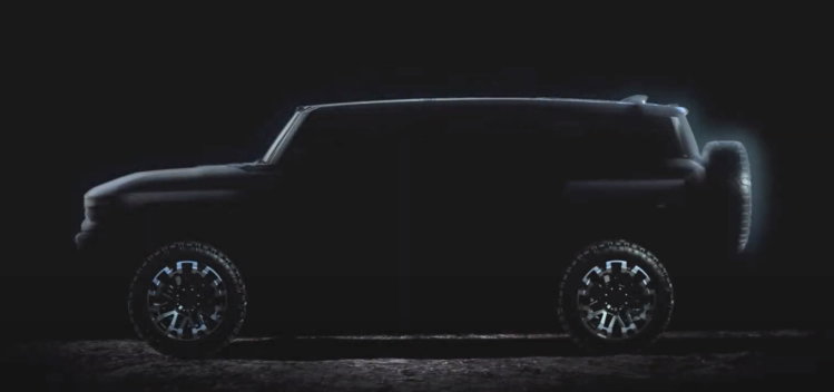 Новый электрический Hummer показали на видео Новый электрический Hummer показали на видео