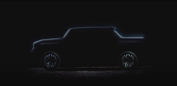 Новый электрический Hummer показали на видео Новый электрический Hummer показали на видео