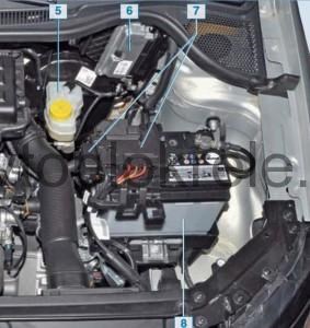 Volkswagen Polo не Горят Ходовые Огни • Предохранитель печки Volkswagen Polo не Горят Ходовые Огни • Предохранитель печки