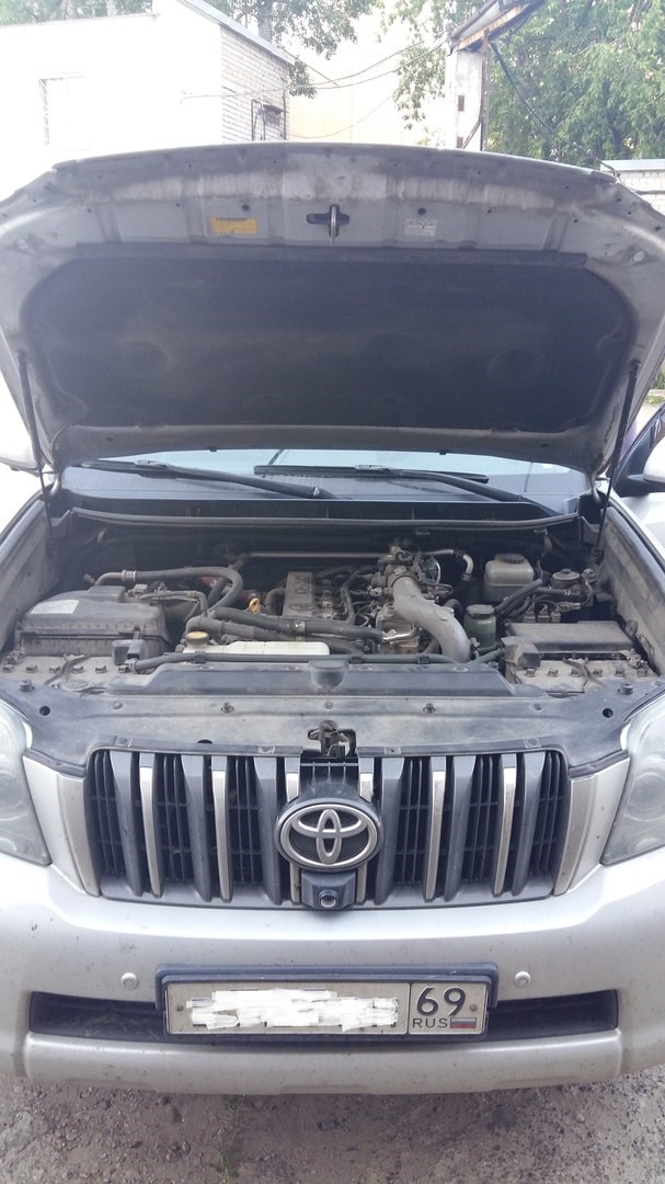 P1601 Ошибка Toyota Prado 150 Дизель • Симптомы неисправности