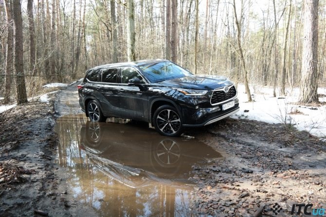 Toyota Highlander Hybrid Check Hybrid System • Вид гибридной установки